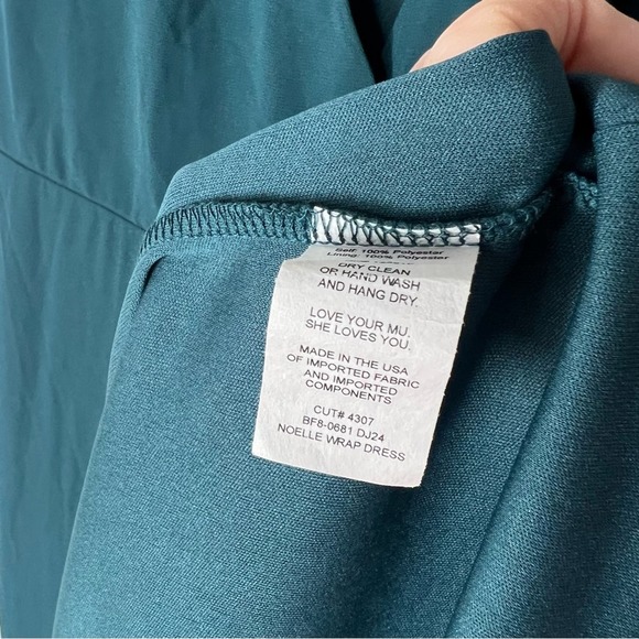 Show Me Your Mumu Jade Noelle Flutter Sleeve Wrap Dress XL - Picture 4 of 6